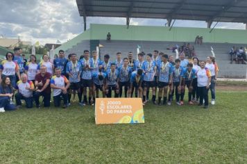 Foto - FINAL DOS JOGOS ESCOLARES - FASE REGIONAL - BOM DE BOLA