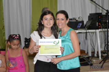 Foto - Premiação dos concurso de Poesia e Haicai