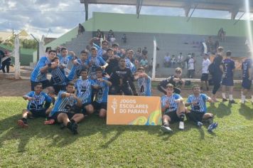 Foto - FINAL DOS JOGOS ESCOLARES - FASE REGIONAL - BOM DE BOLA