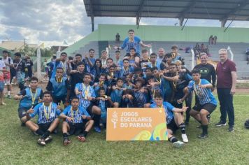 Foto - FINAL DOS JOGOS ESCOLARES - FASE REGIONAL - BOM DE BOLA