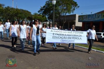 Foto - Desfile Cívico em comemoração ao aniversário de Pérola encanta moradores / Parte 1