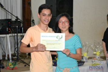 Foto - Premiação dos concurso de Poesia e Haicai