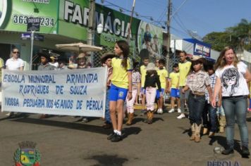 Foto - Desfile Cívico em comemoração ao aniversário de Pérola encanta moradores / Parte 2