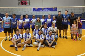 Foto - FINAL DO CAMPEONATO DE VOLEIBOL FEMININO MASTER