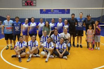 Foto - FINAL DO CAMPEONATO DE VOLEIBOL FEMININO MASTER