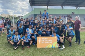 Foto - FINAL DOS JOGOS ESCOLARES - FASE REGIONAL - BOM DE BOLA