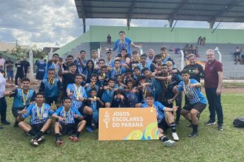 Foto - FINAL DOS JOGOS ESCOLARES - FASE REGIONAL - BOM DE BOLA