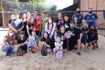 Foto - TORNEIO MUNICIPAL DE BEACH TENNIS.