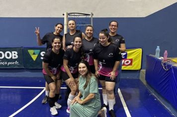 Foto - FINAL DO CAMPEONATO DE VOLEIBOL FEMININO MASTER