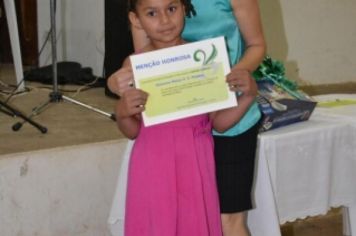Foto - Premiação dos concurso de Poesia e Haicai