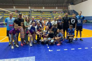 Foto - FINAL DO CAMPEONATO DE VOLEIBOL FEMININO MASTER