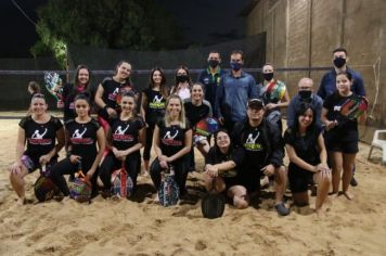 Foto - TORNEIO MUNICIPAL DE BEACH TENNIS.