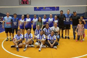 Foto - FINAL DO CAMPEONATO DE VOLEIBOL FEMININO MASTER