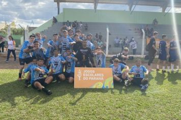 Foto - FINAL DOS JOGOS ESCOLARES - FASE REGIONAL - BOM DE BOLA