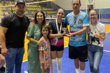 Foto - FINAL DO CAMPEONATO DE VOLEIBOL FEMININO MASTER