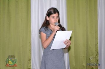 Foto - Premiação dos concurso de Poesia e Haicai