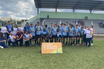 Foto - FINAL DOS JOGOS ESCOLARES - FASE REGIONAL - BOM DE BOLA