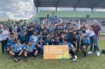 Foto - FINAL DOS JOGOS ESCOLARES - FASE REGIONAL - BOM DE BOLA