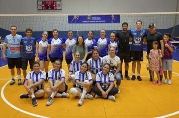 Foto - FINAL DO CAMPEONATO DE VOLEIBOL FEMININO MASTER