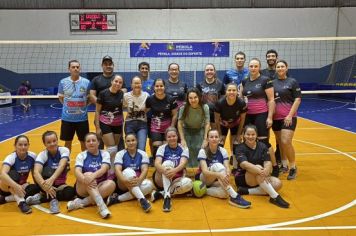 Foto - FINAL DO CAMPEONATO DE VOLEIBOL FEMININO MASTER