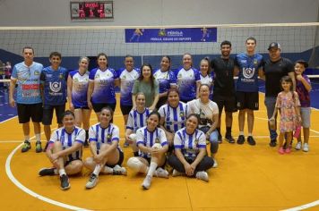 Foto - FINAL DO CAMPEONATO DE VOLEIBOL FEMININO MASTER