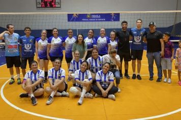 Foto - FINAL DO CAMPEONATO DE VOLEIBOL FEMININO MASTER