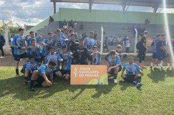 Foto - FINAL DOS JOGOS ESCOLARES - FASE REGIONAL - BOM DE BOLA