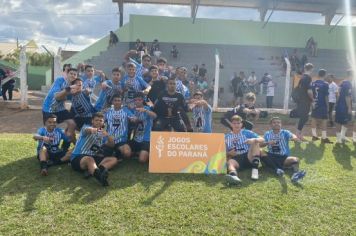 Foto - FINAL DOS JOGOS ESCOLARES - FASE REGIONAL - BOM DE BOLA