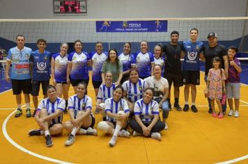 Foto - FINAL DO CAMPEONATO DE VOLEIBOL FEMININO MASTER