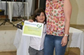 Foto - Premiação dos concurso de Poesia e Haicai