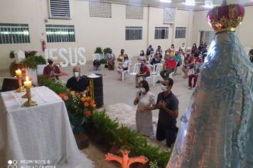 Foto - TERÇO DAS ROSAS EM INTENÇÃO AOS 55 ANOS DE PÉROLA.