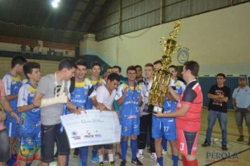 Foto - Final da 1ª Copa Perola Pratik Esportes de Futsal