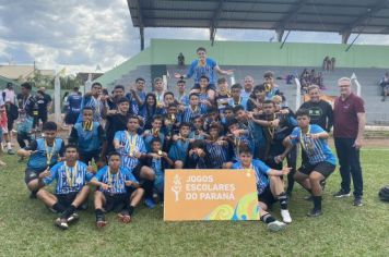 Foto - FINAL DOS JOGOS ESCOLARES - FASE REGIONAL - BOM DE BOLA