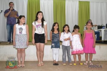 Foto - Premiação dos concurso de Poesia e Haicai