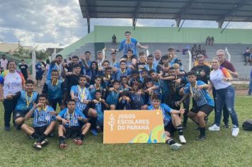 Foto - FINAL DOS JOGOS ESCOLARES - FASE REGIONAL - BOM DE BOLA