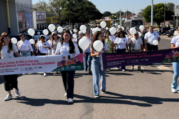 Pérola se une em emocionante mobilização pelo fim da violência contra as mulheres